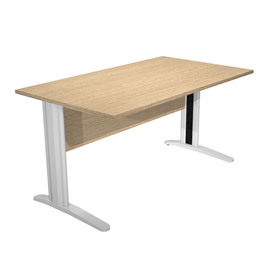 Scrivania lineare Easy - 140 x 80 x …